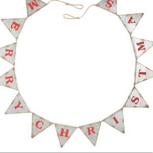 Galvanized Holiday Christmas Garland